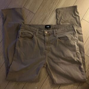 PAIGE Denim Federal Slim/Straigh Jeans, “Vintage Light Oak”. Sz. 36x33.5”